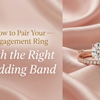 engagement ring with matching wedding band bridal jewelry set