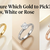 yellow vs white vs rose gold jewelry comparison image