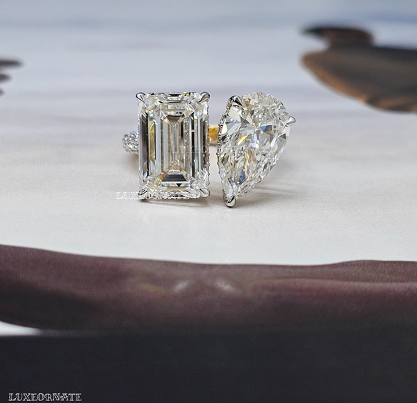 Toi et Moi Lab Grown Diamond Ring / Engagement ring