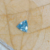 Fancy blue trillion shapediamond for luxury jewelry