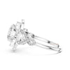 Elegant floral diamond ring for wedding and celebration