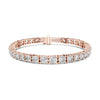 Luxe Brilliance Round Diamond Tennis Bracelet