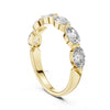 Modern oval diamond ring with continuous sparkle crafted for elegant everyday styling