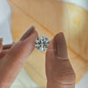 Classic round diamond ideal for engagement rings and fine jewelry