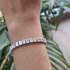 Emerald Cut Diamond Tennis Bracelet