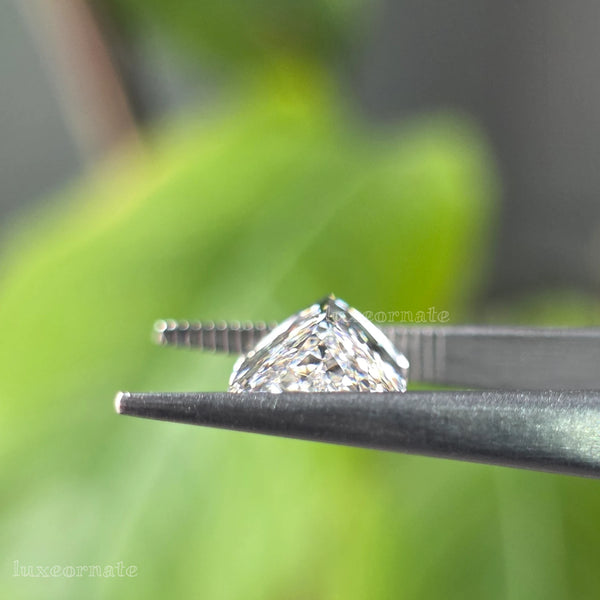 Elongated Ashoka cut diamond F VS1 premium quality rare diamond fine jewelry