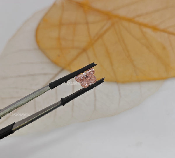 Fancy Pink Butterfly Cut Lab Diamond