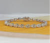 Pear Cut Diamond Tennis Bracelet