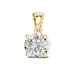 Eternal Sparkle Round Diamond Solitaire Pendant Necklace