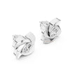 Blossom Floral Diamond Stud Earrings