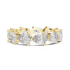 Infinity Pear Diamond Eternity Band