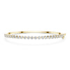 Elegant Round Diamond Bangle Bracelet