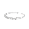 Wedding and anniversary gift lab grown diamond tennis bracelet in white gold