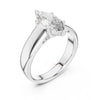 Elegant marquise diamond ring Valentine gift
