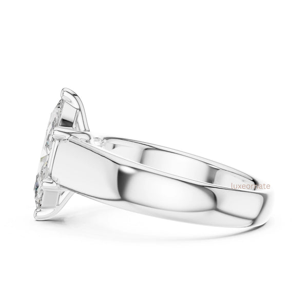 Fine jewelry marquise cut diamond ring