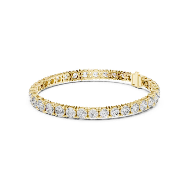 Luxe Brilliance Round Diamond Tennis Bracelet
