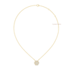 Geometric diamond pendant necklace for women luxury jewelry