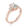 Fine jewelry lab grown diamond ring shine and brightning ring
